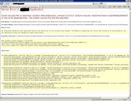 Could not load file or assembly System.Web.Extensions, Version xxx حل مشكلة